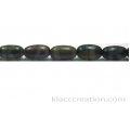 Tiger Ebony Wood Rice Beads 5x9-10mm